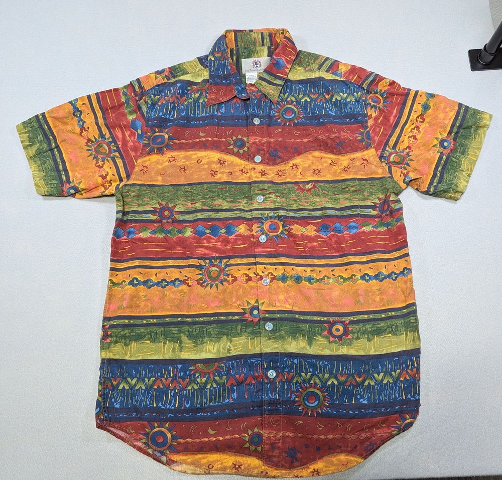 The Territory Ahead Shirt Mens Large Tall Multicolor Southwestern Button Up